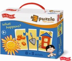 Far Far Land sestavljanka trojice – 8 slik