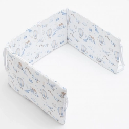 Obroba za otroško posteljico New Baby Romance