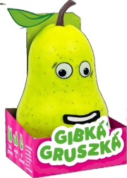 Družinska kartna igra Gibka Gruszka s hruškovim časomerom