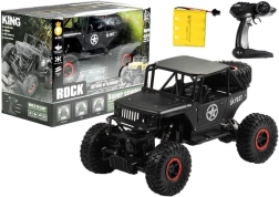 RC avto jeep 1:18 črn