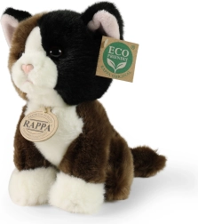 Rappa Eco-Friendly Plush Tricolor Cat 18 cm