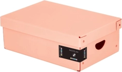 shranjevalna laminatna škatla PASTELINI, mala, marelična