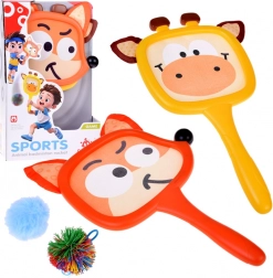 Barvite loparje v obliki živalic za otroke