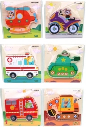 Lesene sestavljanke Prevozna Sredstva