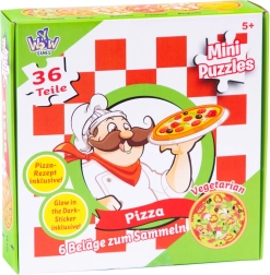 Okrogla sestavljanka Pizza, 36 koščkov