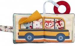 Lilliputiens tekstilna knjiga s kužkom Julesom