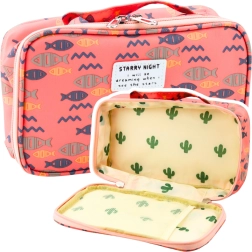 Šolski organizator črke rožnat 21,5 cm