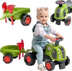 poganjalec FALK CLAAS Arion z vlečnim vozičkom in setom za pesek