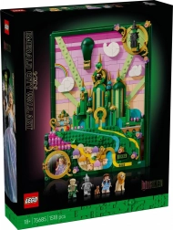 lego wicked slika emerald city – stenska sestavljanka za odrasle