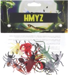 Set plastičnih figuric žuželk 12 kos