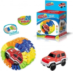 Avtomobilček z variabilno dirkalno progo – 28 delov