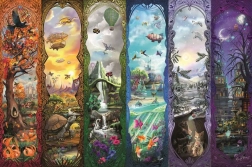 Sestavljanka RAVENSBURGER Poti domišljije 7000 kosov