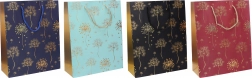 Darilna vrečka L 31,5 × 40 × 12 cm, mešanica barv