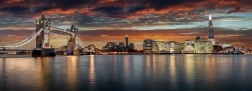 Panoramske sestavljanke Tower Bridge London 1000 kosov