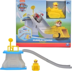 Paw Patrol mini stolp s spustom in vozilom Rubble