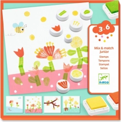 DJECO Set žigov Cvetlice