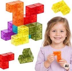 Woopie magnetni 3D konstruktor Tetris