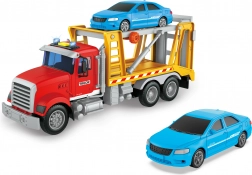 Vlačilec z avtomobilom s svetlobnimi in zvočnimi učinki 32 cm