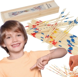 Woopie leseno mikado v škatlici, 41 kosov