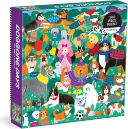 Mudpuppy družinska sestavljanka Pasji dan v parku, 500 kosov