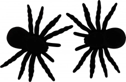 Dekorativni pajki 11 cm – komplet 2 kos