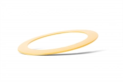 Žonglerski obroči iz bioplastike za začetnike, premer 24 cm (set 3 kos)