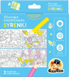 Dolge pobarvanke – Morske vile 4+