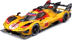 kovinski model bburago 1:18 ferrari 499p #83 rumen 24h le mans 2024