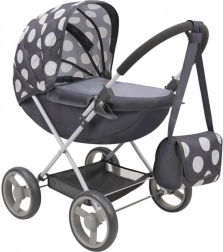 Voziček za punčke z vrečko Veverica