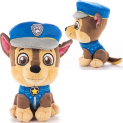 Plišasta igrača PAW PATROL Chase v božičnem puloverju 18 cm