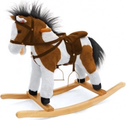 Zibajoče konjiček rjavo-beli