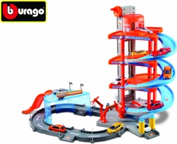 Bburago garaža Street Fire - Mega Dealer Showroom