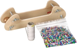 GOKI Leseni statveni okvir za perle