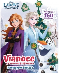 Nalepkasta knjižica Božič v Ledenem kraljestvu