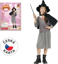 Pustna obleka čarovnice za otroke 120–130 cm