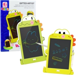 LCD risalna in pisalna tablica z dinozavri zelena