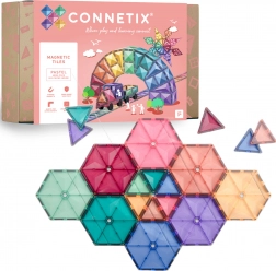 Connetix Pastel Mega Pack magnetne sestavljanke 202 kosov