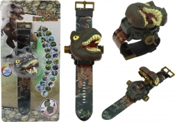 Ura s projektorjem 3D dinozaver Tyrannosaurus Rex 22cm