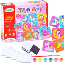 Ustvarjalni komplet za barvanje magnetov Color Day