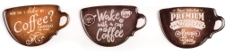 Magnetki Coffee, mešanica dekorjev, 3 kosi
