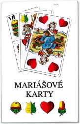 Mariáš kartice v škatlici
