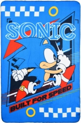 Flisasta odeja Sonic