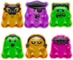 Schylling NeeDoh stiskalni duh, ki sveti v temi