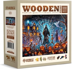 Lesene puzzle Halloweenovski gospod smrti 1010 koščkov