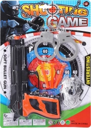 Policijski set s pištolo za otroke 20,5 cm