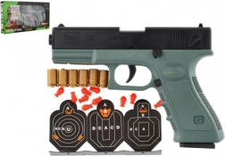 Pištola za penaste naboje z tarčo