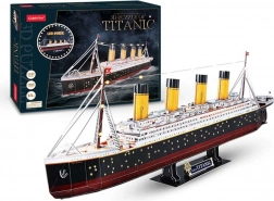 Svetleče 3D sestavljanke Titanic, 266 kosov