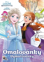 Pobarvanka A4 Frozen 2 – Ledeno kraljestvo