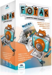 Moderna modra kamera s termo tiskom