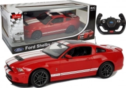 Daljinsko vodeni dirkalni avto Ford Shelby GT500 1:14 – rdeče